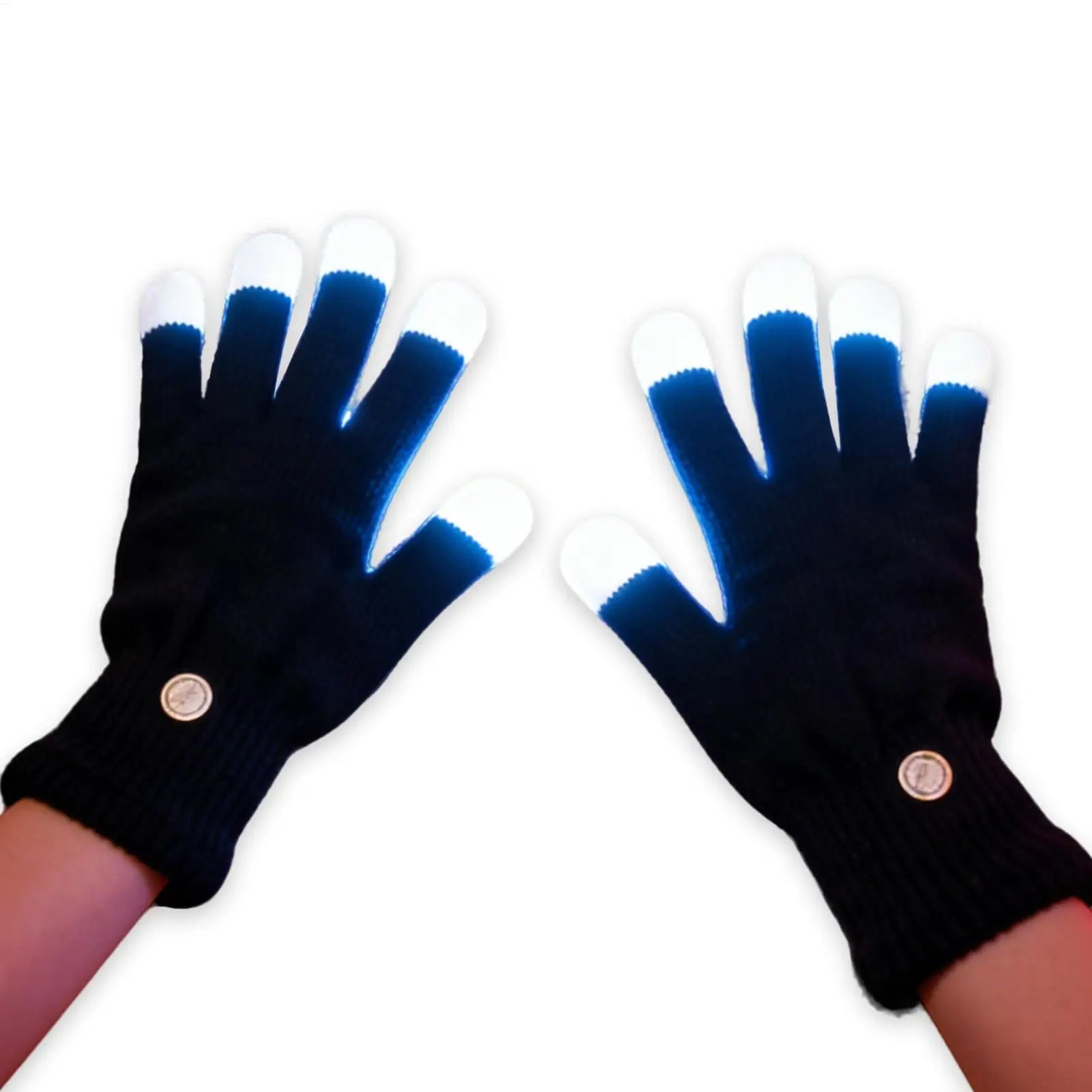 LED Gloves Adjustable 7-Colors Cool Tools LED Gloves for Boys for Performance Christmas Boy Stocking Stuffers Dad Girls Teen Oasis Select