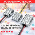 12V to 28V 24V 48V 19V 36V Boost Converter Voltage Regulator Reliable DC-DC Step-up Power Module 3A 8A 10A 5A 15A 20A for Car Oasis Select 20A DC12V DC36V
