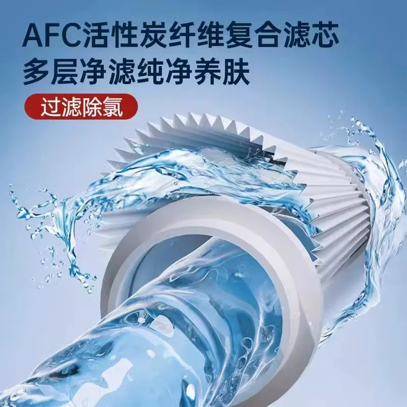 New High Pressure Shower Head Set 5 Jet Modes Adjustable Shower Head with Filter Large Water Flow Spray Bathroom Accessories Oasis Select