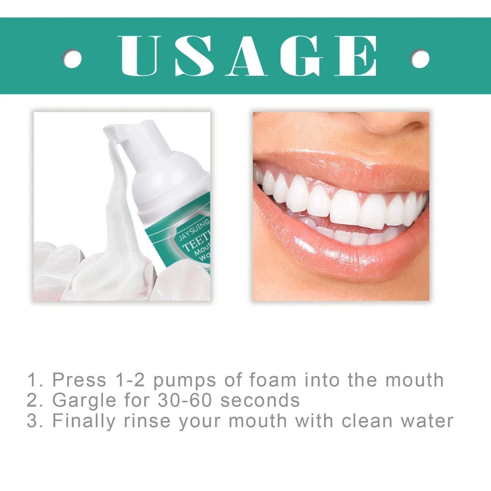 Teeth Cleansing Mousse Removing Plaque Stains Breath Freshen Dental Gingival Repair Caries Oral Hygiene Foam Brighten Toothpaste Oasis Select