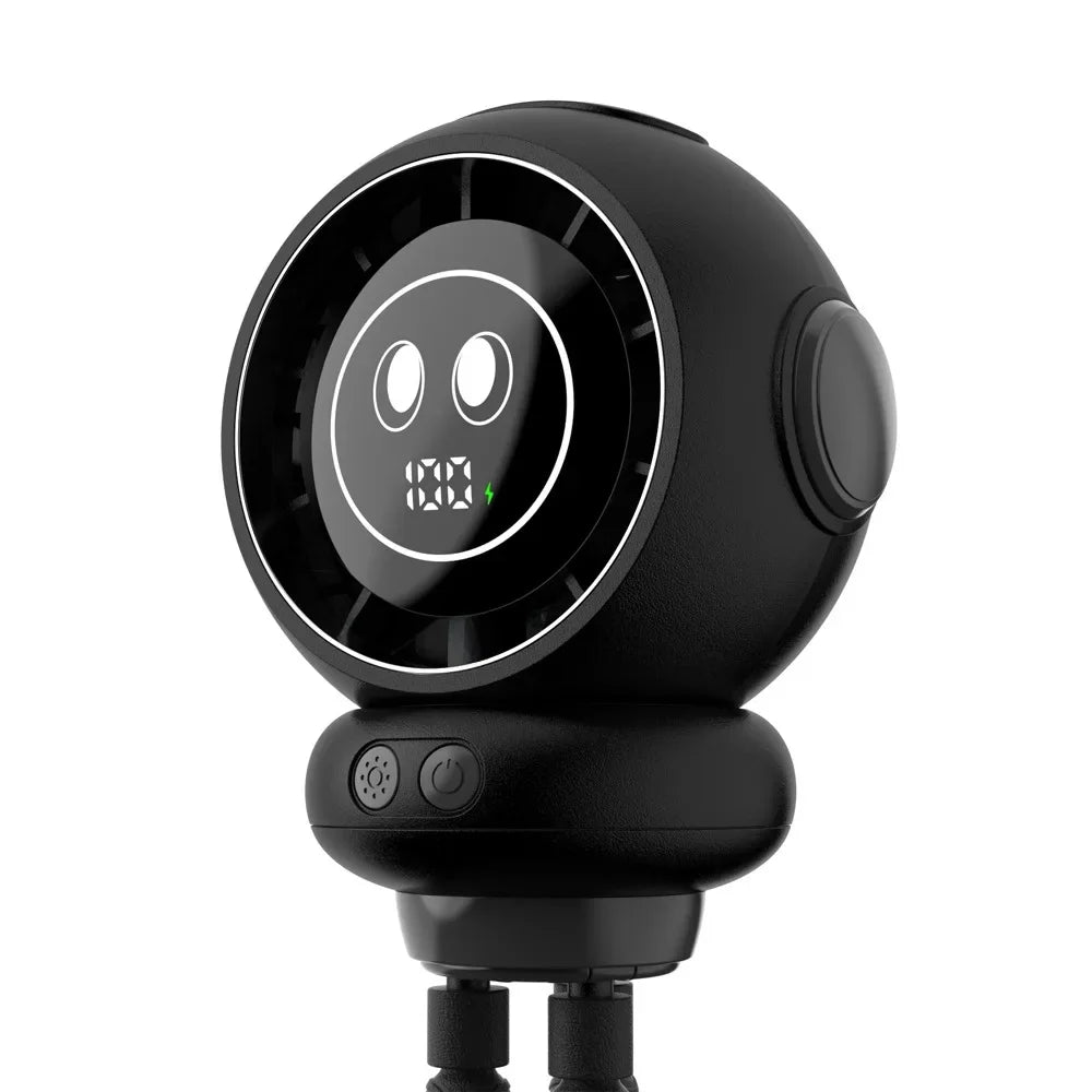 Cute Octopus USB Fan with Night Light | 10W Desktop & Stroller