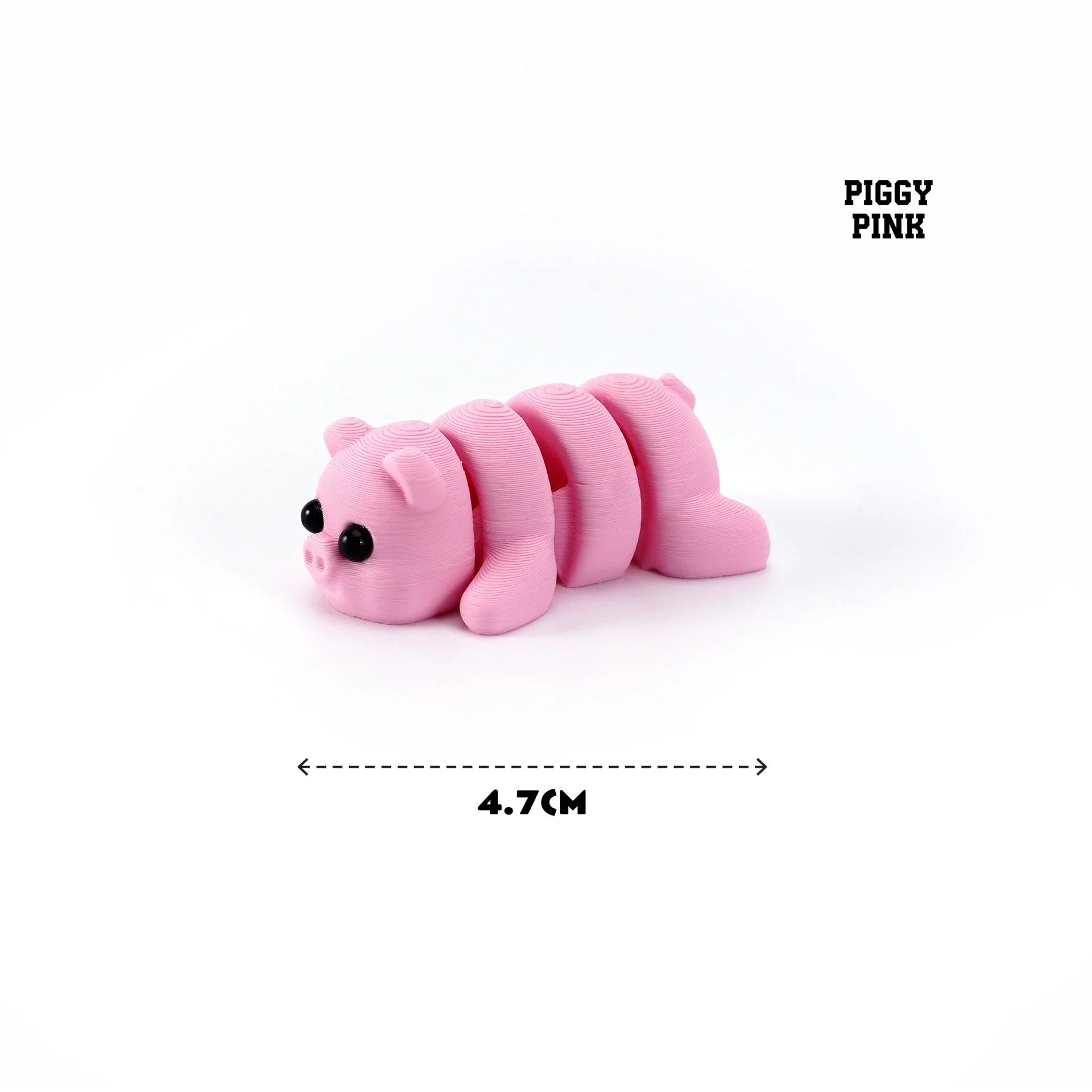 3D Printed Mini Animals Multi-Joint Rotatable Fidget Toys Office Desk Decoration Home Decor Animal Model Figurine Kid Gift 피규어 Oasis Select piggy