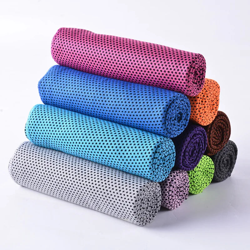 Sports Cooling Towel Ice Cold Wipe Sweat Towel Quick Dry Water Absorbent Swimming Towels Gym Sports Fitness Towel Ice Towels Oasis Select