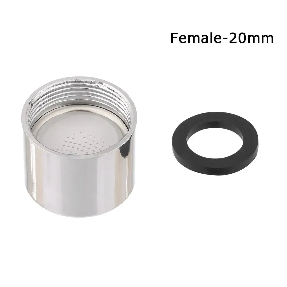 20/22/24/28mm Faucet Nozzle Filter Water Saving Tap Aerator Faucet Male Female Nozzle Spout End Diffuser Filter Oasis Select Female-20mm 1