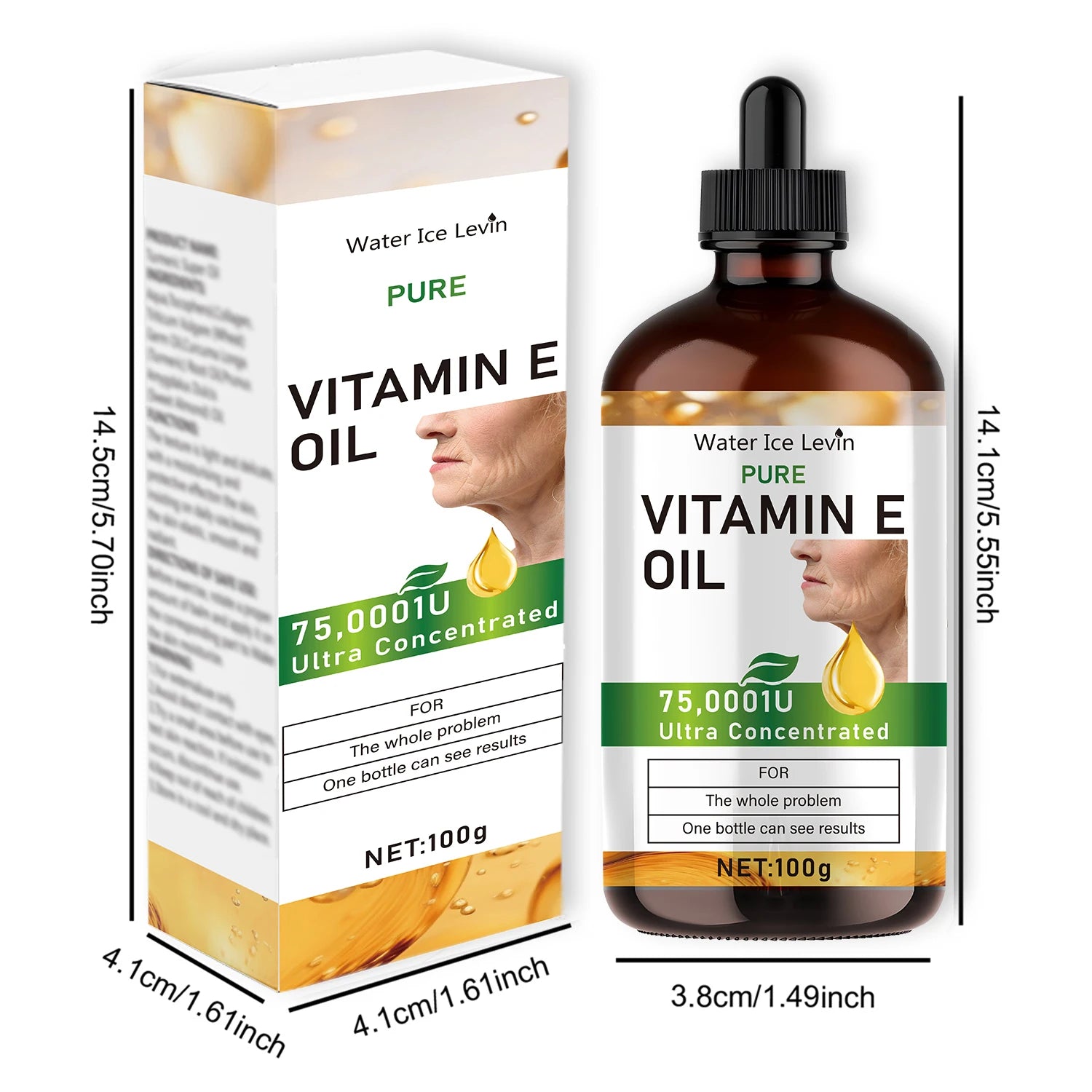 100ml Vitamin E Essential Oil – Skin, Hair, Body & Nail Care Vitamin E Body Oil Oasis Select