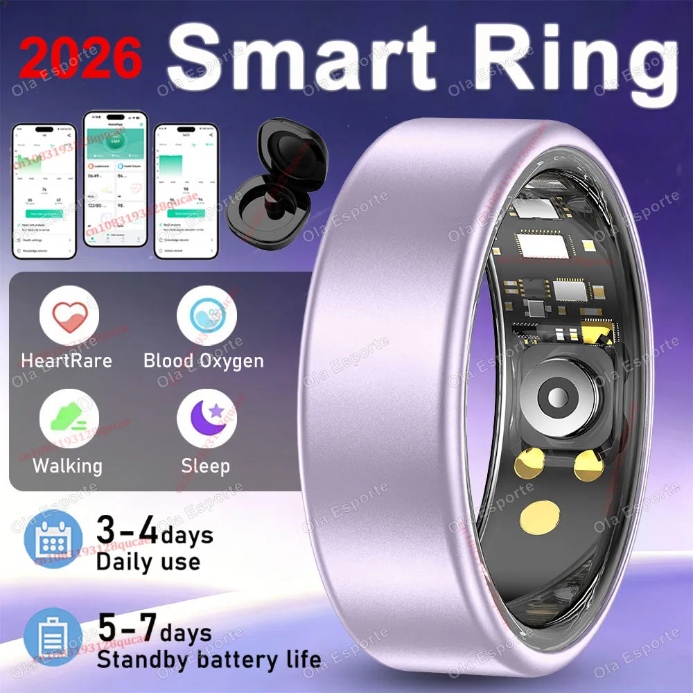 Ola Esporte Smart Ring – Heart Rate, Sleep & SpO₂ Tracker