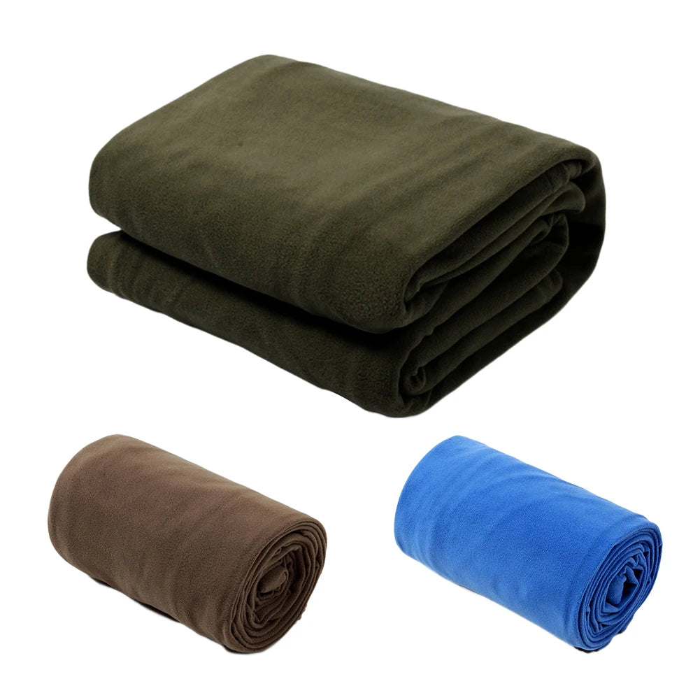 Camping Sleeping Bags Liner Portable Ultralight Fleece Sleeping Bag Warm Liner Camp Tent Bed Mat For Backpacking Camp Supplies Oasis Select