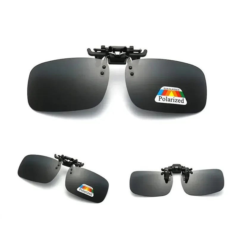 1/2/3PCS Polarized Sunglasses Clip For Driving Night Vision Glasses UV400 Outdoor Sunshade High Definition Sunglasses Clip Oasis Select