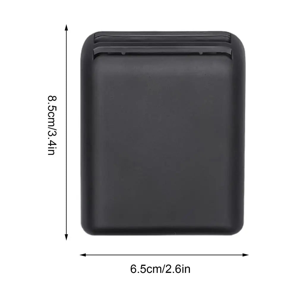 High-speed car card holder card slot holder multi-functional modification accessory Adhesive Interior Receipt Organization Slot Oasis Select Black