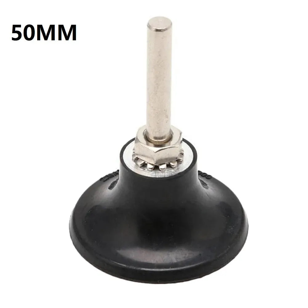 1Pc Sanding Discs Holder Roll Lock Disc Pad 25/50/75MM Back-up Pad With 1/4" Shank Fits For Most Grinders Oasis Select 50mm