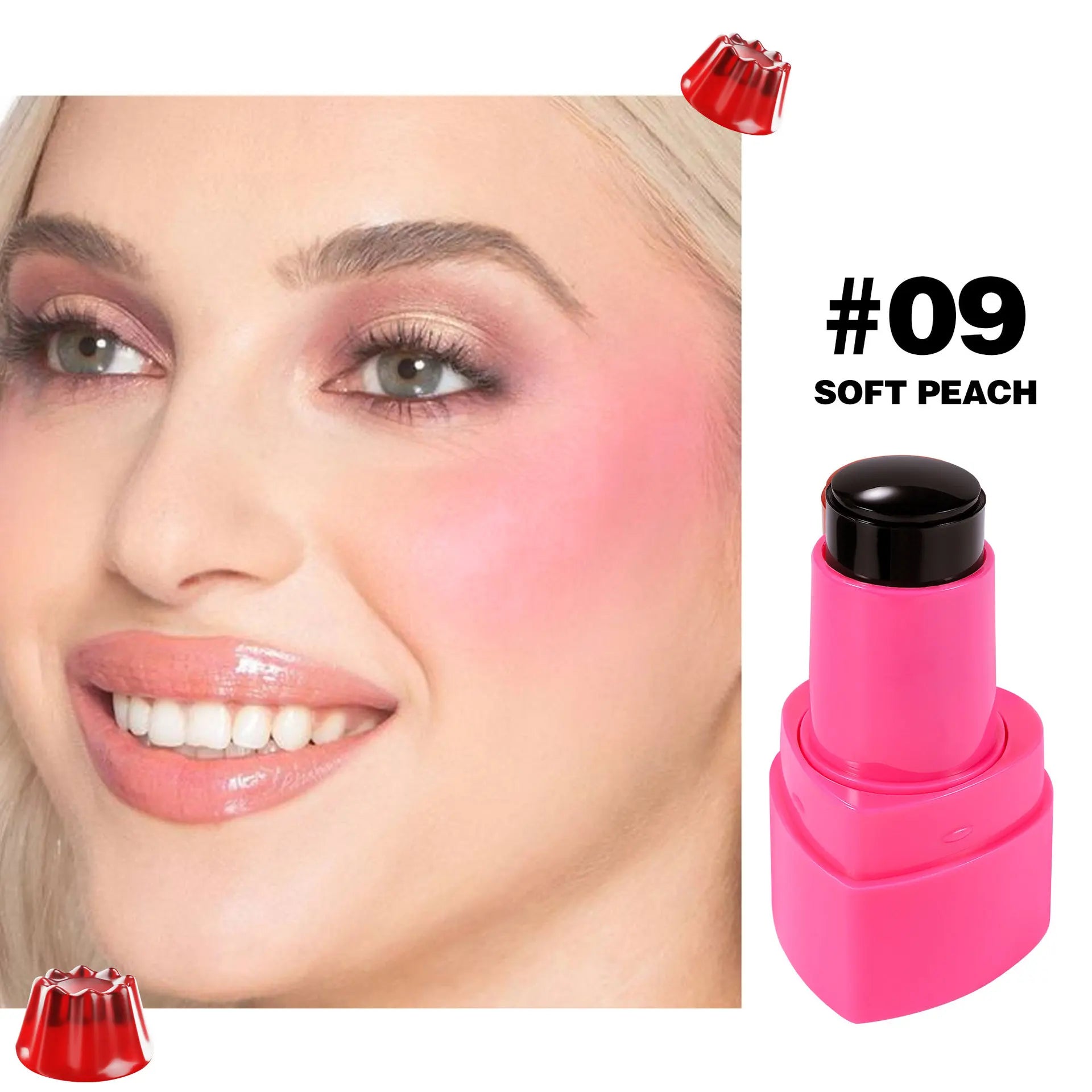 Handaiyan Jelly Blush Stick – 2-in-1 Lip & Cheek Tint