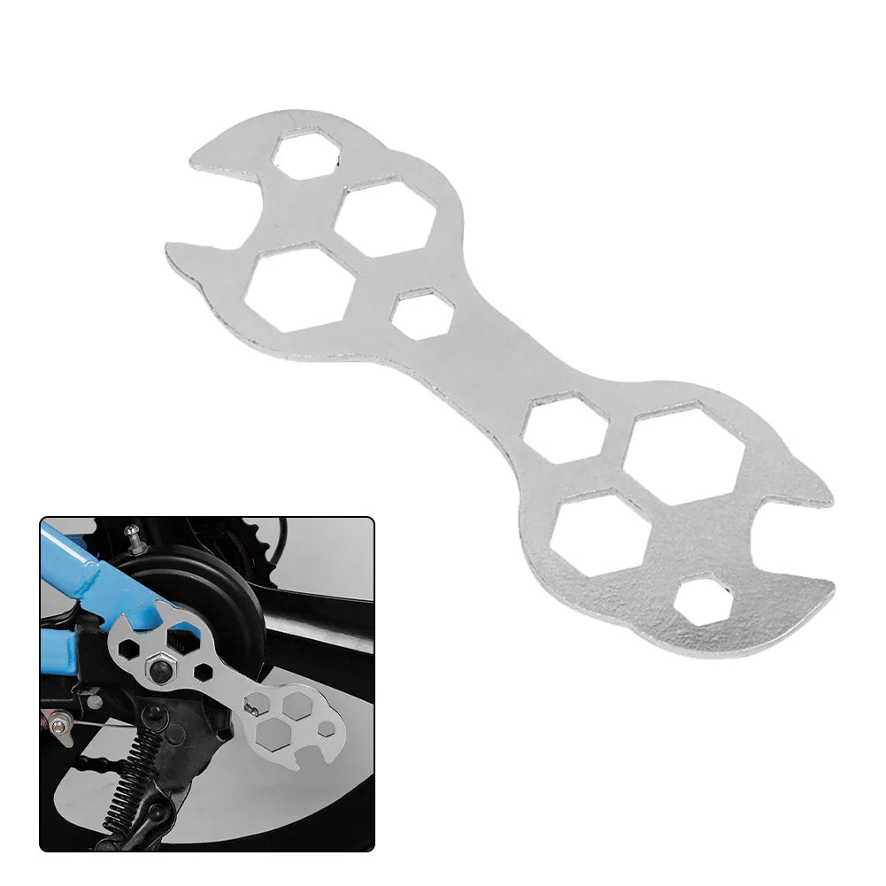 Multi Function Bike Bicycle Wrench Hex Key Spanner Options Portable And Compact Hex Key Spanner Hexagon Repair Tool Oasis Select