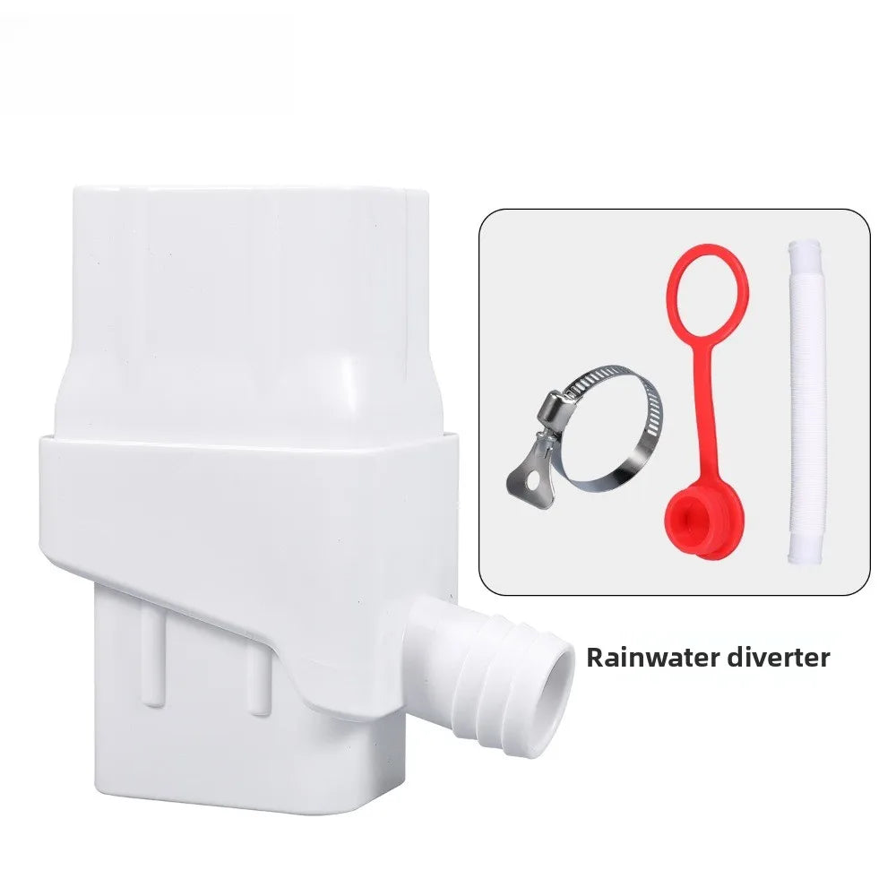 Easy Installment Rainwater Collection System Rain Barrel Diverter Kit supply Downspout Diverter With Adjustable Filtration Valve Oasis Select