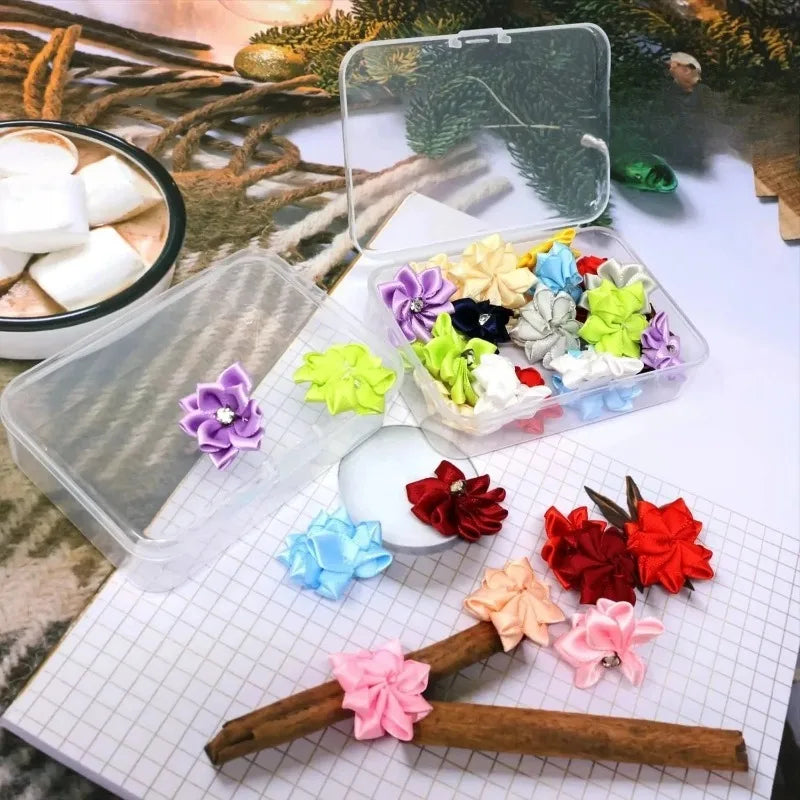 3Pcs Transparent Lidded Storage Box Small Organizer Case for Stationery Cosmetics Jewelry and Sundries Storage Containers Oasis Select