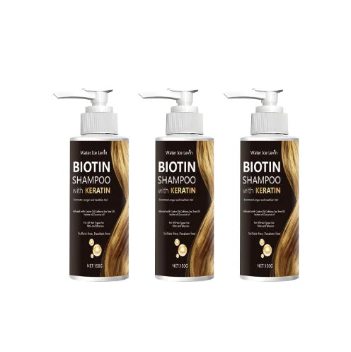 Biotin Keratin Shampoo – Jojoba & Coconut Oil, All Hair Types Biotin Keratin Shampoo Oasis Select Oil-control