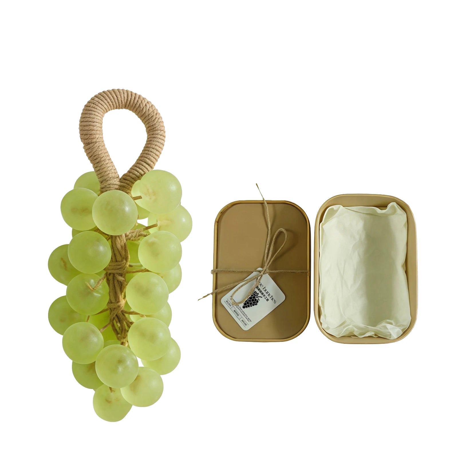 Handmade Grape Bunch Soap Gift Box | Natural Plant Extract Bar Handmade Gift Soap Oasis Select