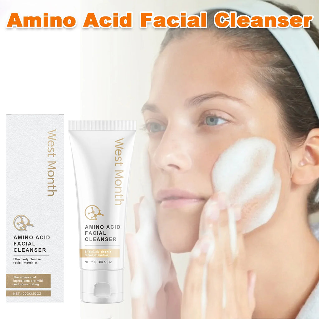 Amino Acid Facial Cleanser – Pore Purifying & Oil Control 100g Amino Acid Cleanser Oasis Select