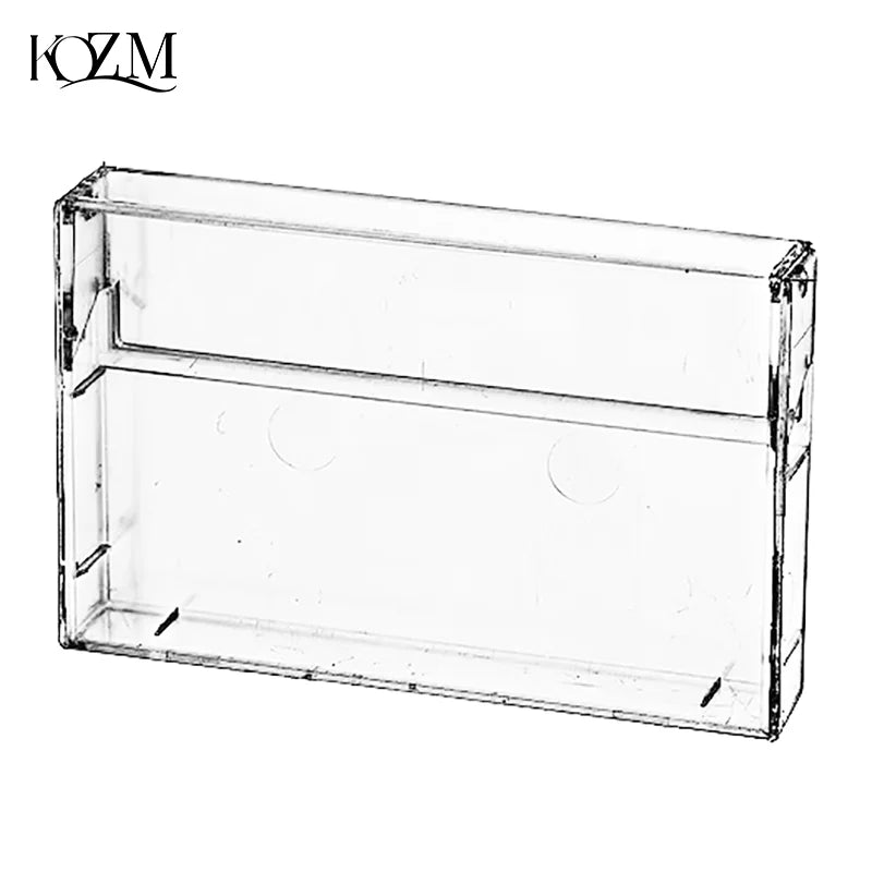 Transparent Cassette Tape Storage Box – Dustproof Case