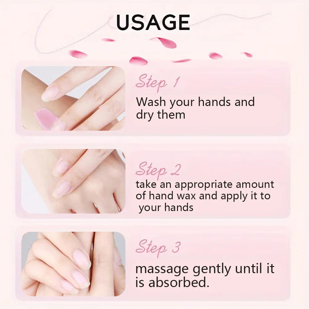 Cherry Blossom Paraffin Hand & Foot Wax Peel-Off Mask – 60g Paraffin Hand Wax Mask Oasis Select