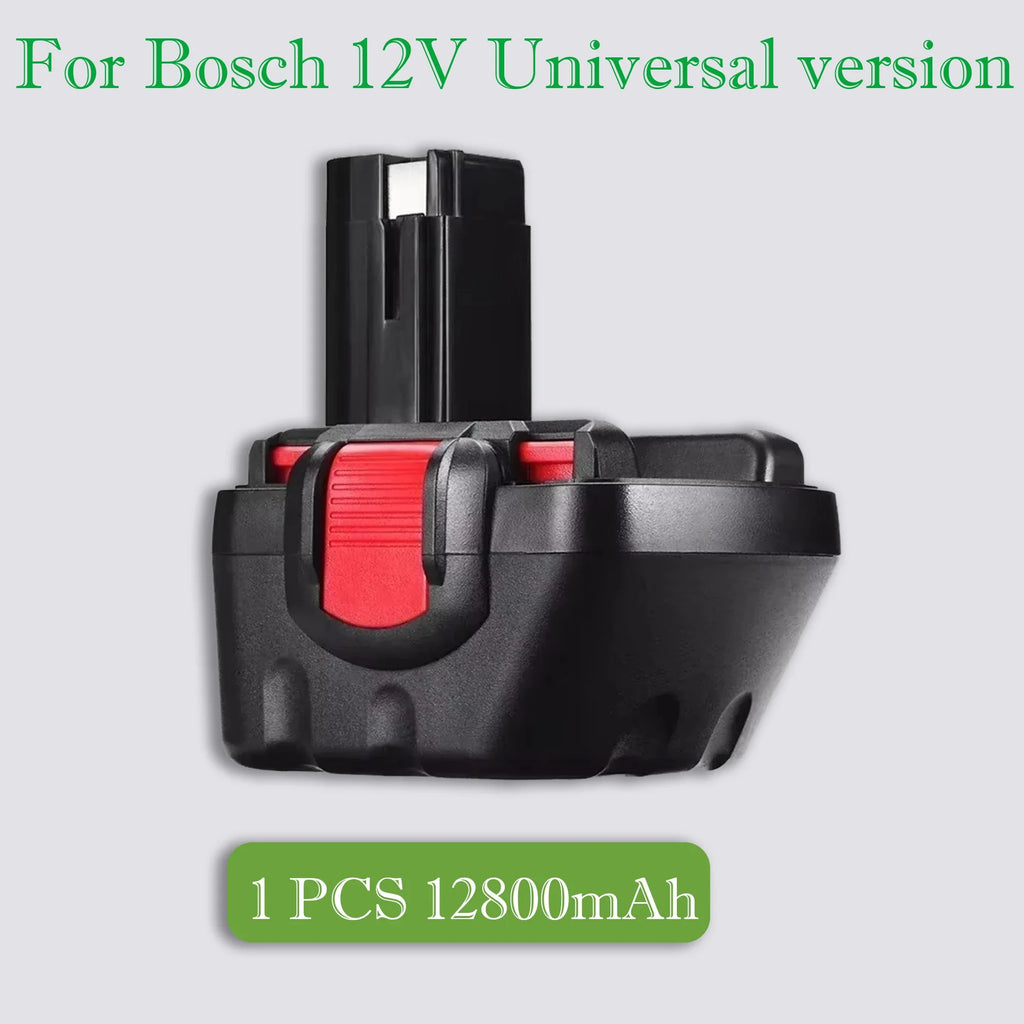 ⚡For BOSCH 12V NiMH Battery Power⚡ Tool Battery for BAT043 BAT045 BAT120 GSR 12 VE-2 2607335709 2607335557 Oasis Select 12800mAh