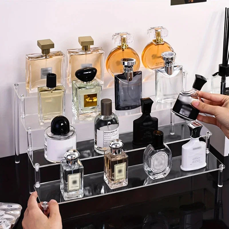 Clear Acrylic Display Stand | Perfume, Cupcake & Figurine Riser