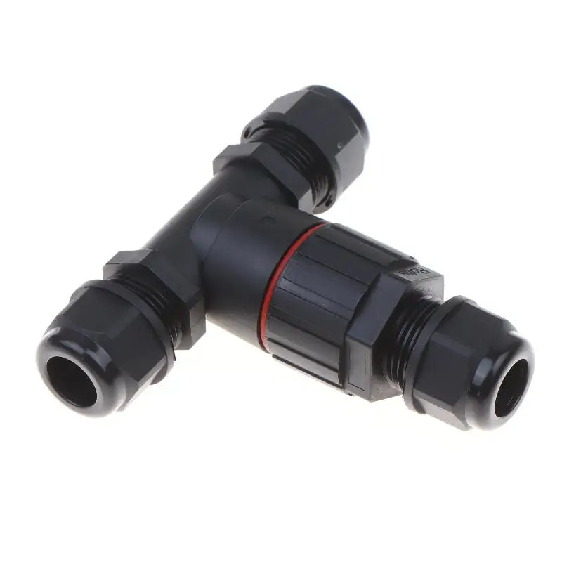 1Pc Quick Screw Push-in Terminal, IP68 Waterproof T-Type Electrical Connector 2/3/4/5 Pin, Wiring Harness Junction Box Connector Oasis Select