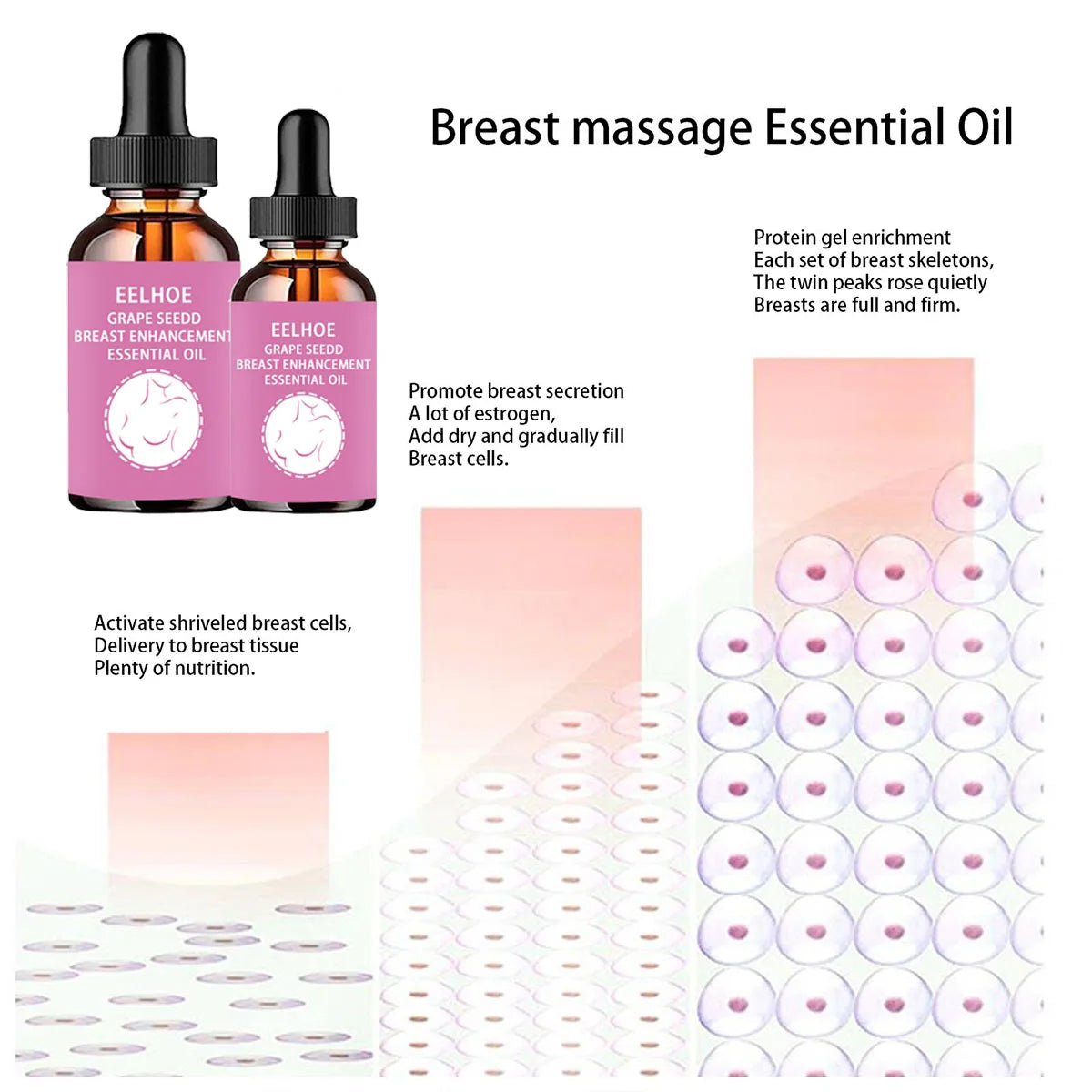 Grape seed breast enhancement essential oil Oasis Select