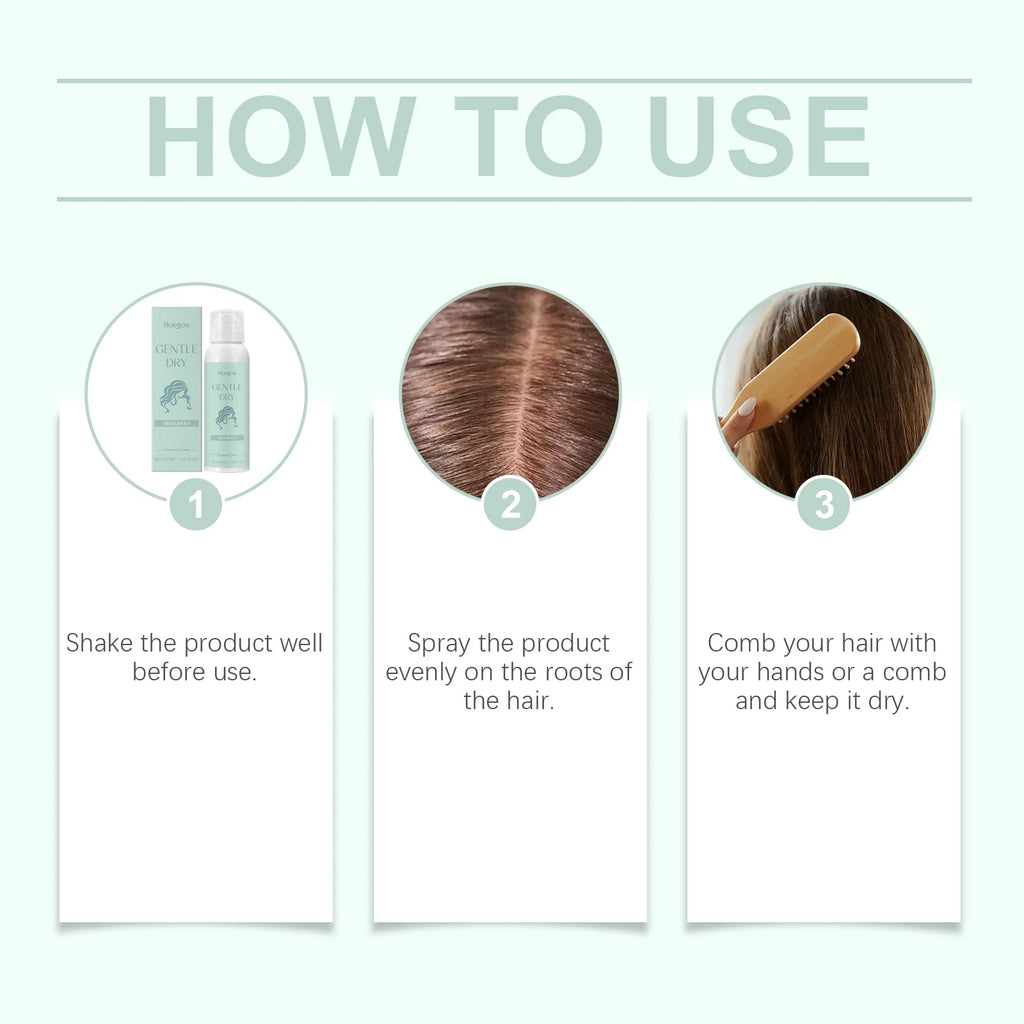 Dry Shampoo Spray – Oil Control, Volume & Shine | 100ml