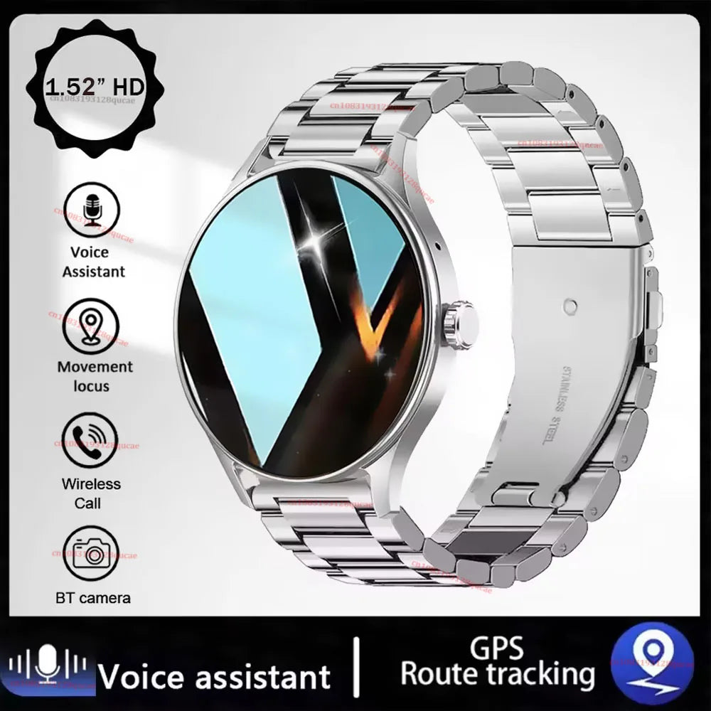 HW12 Smart Watch 1.52" HD | BT Calling, Fitness & Custom Photo