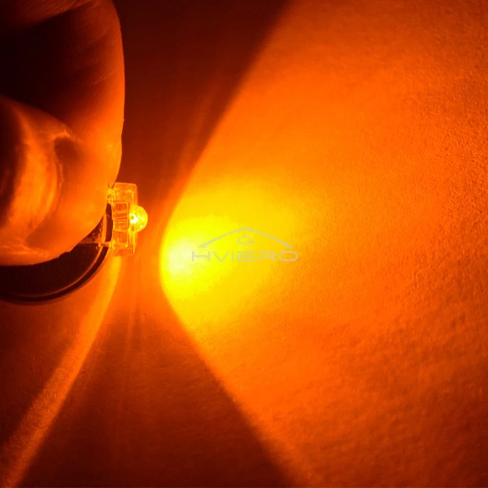 100Pcs 3mm Piranha Super Flux LED Beads | 4-Pin Wide Angle DIY