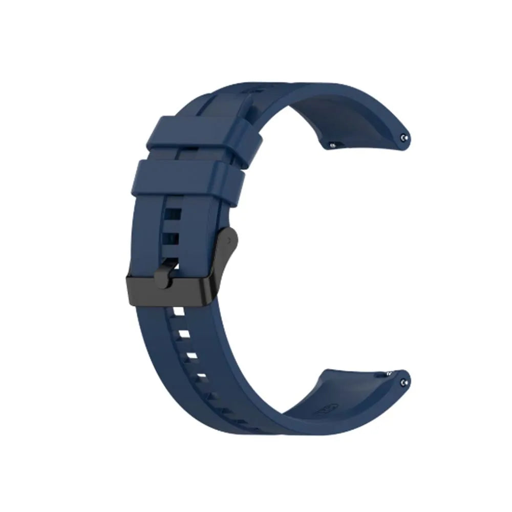 22mm Silicone Watch Band – Huawei GT2 Pro, GT3 & More Silicone Watch Band Oasis Select Blue 22mm