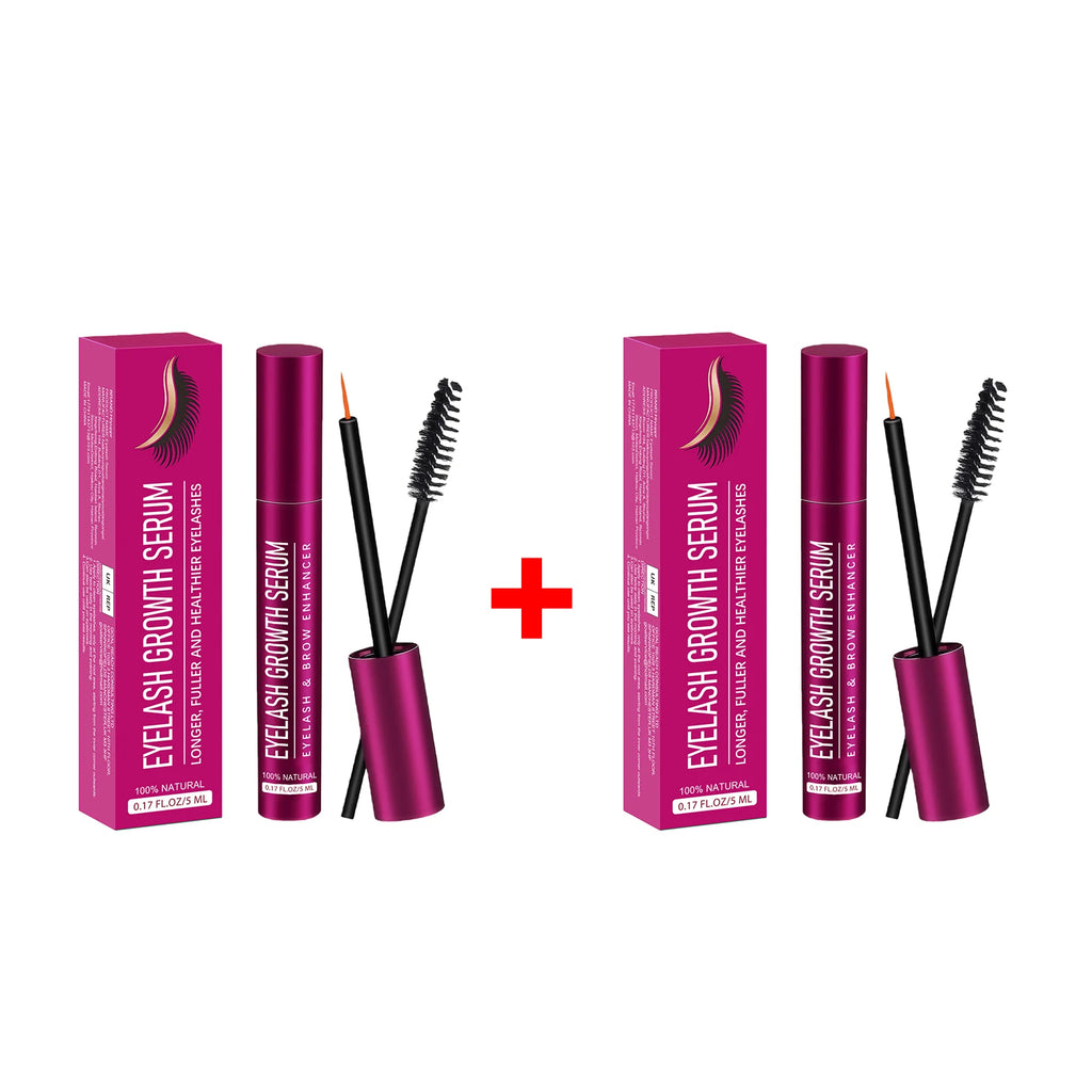 Eyelash Serum for Promote Eyelash Growth Enhancer Longer Fuller Thicker Natural Curling Lengthening Lash Makeup Eye Care Product Oasis Select 2 X 5ml boxed