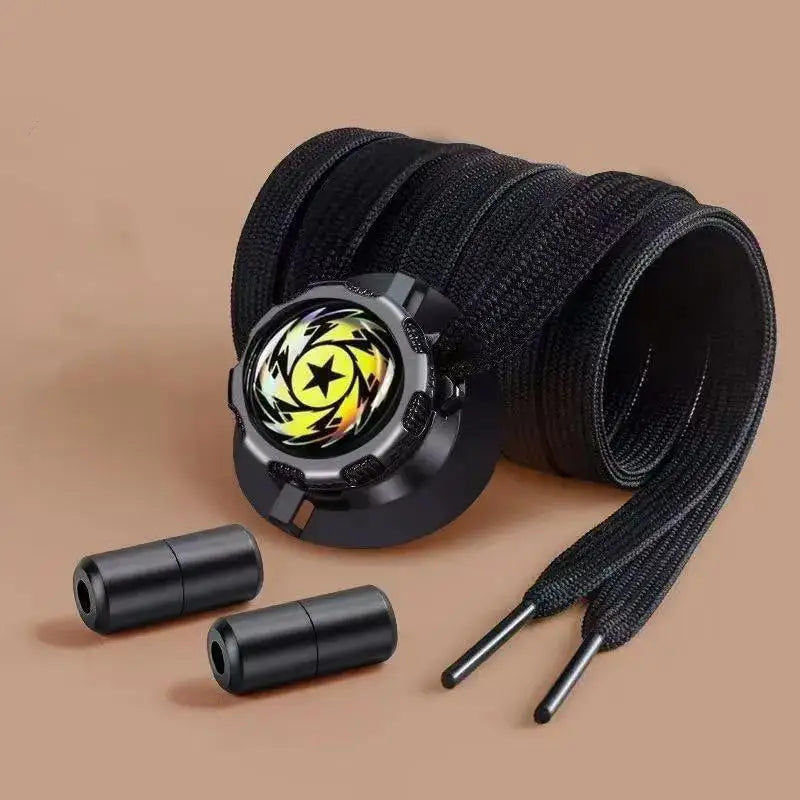 1 Pair Of No-Tie Sport Locks - Rotating Buckles For Thick Laces, Quick Fasten Unisex For Outdoor & Athletic Shoes Oasis Select A2