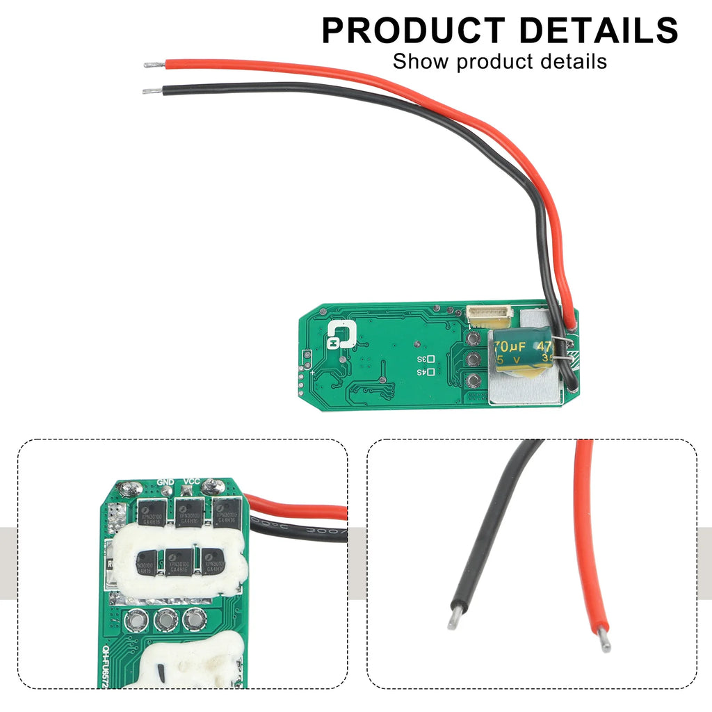 21V Brushless Lithium Drill Control Board Circuit Board Drill Drive Controller Power Tool Accessories Oasis Select