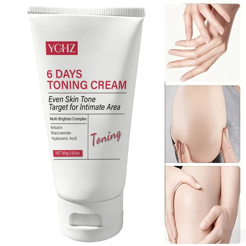 YCHZ Skin Brightening Cream – Body, Face & Intimate Areas 80g