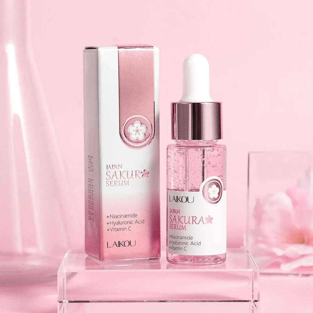 LAIKOU Sakura Face Serum – Pore Minimizing & Brightening 17ml