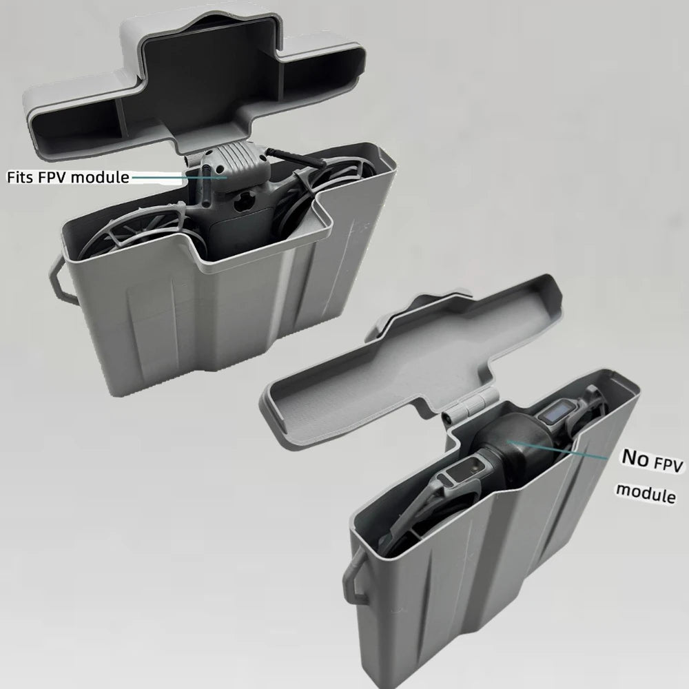 Shockproof Hard Case for DJI Neo 2 – 3D Printed Storage Box Drone Protective Case Oasis Select