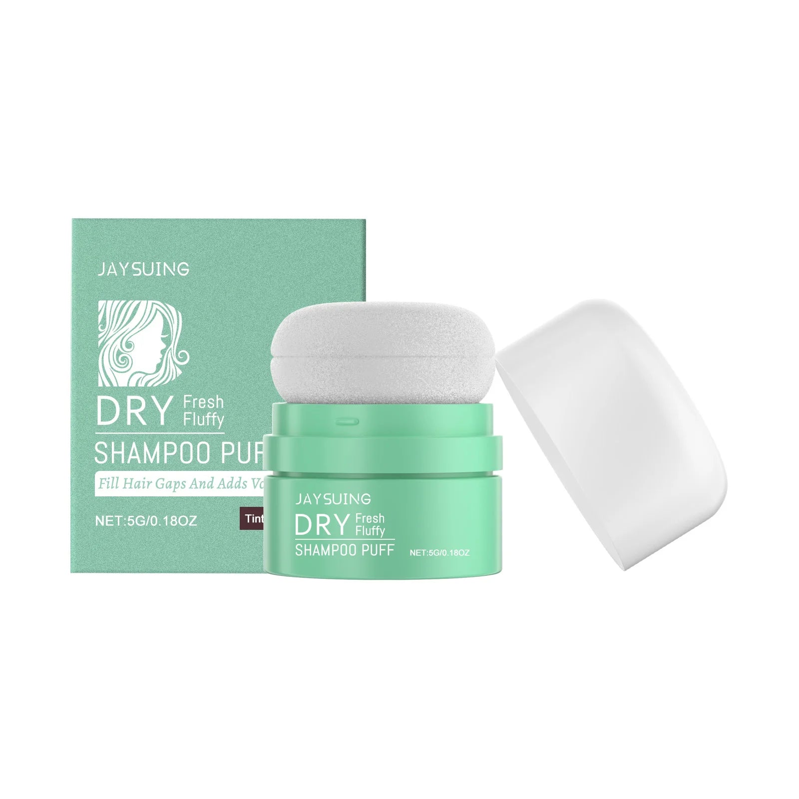 Matte Dry Shampoo Powder Puff – Oil Control & Root Volume Dry Shampoo Powder Oasis Select 5g Boxed