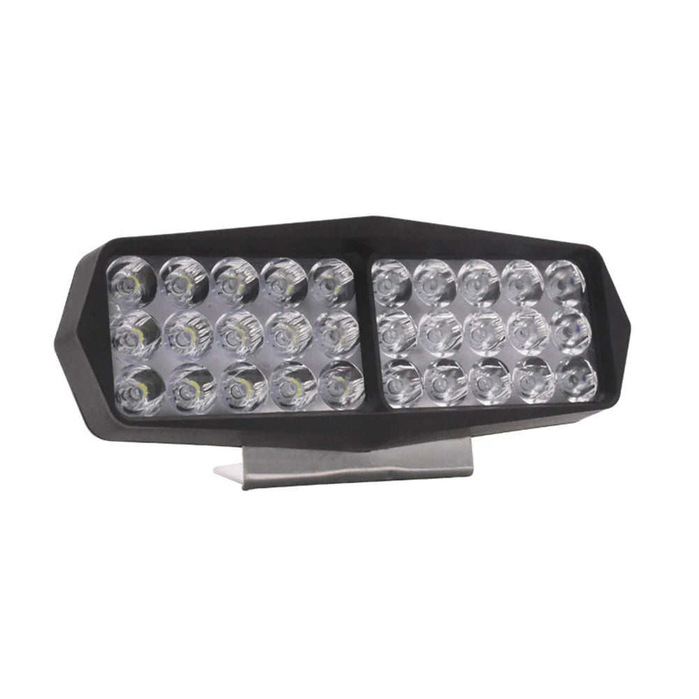 1pc LED Light 24W High-powered Wicks For Ebike Electric Motorcycle Scooter Lights Super Bright 12-80V LED Headlight Accessories Oasis Select 30 beaded