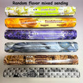Fragrance 6 Boxes White Sage Lavender Incense Sticks Palo Santo Scents for Home Sandalwood Indian Incense Jasmine Home Fragrance Oasis Select Random flavor mixed
