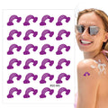 24Pcs UV Stickers For Sunscreen UV Detecting Patches UV Sunscreen Protector Facial Sun Block Patch UV Dots Sun Sticker Test Oasis Select A