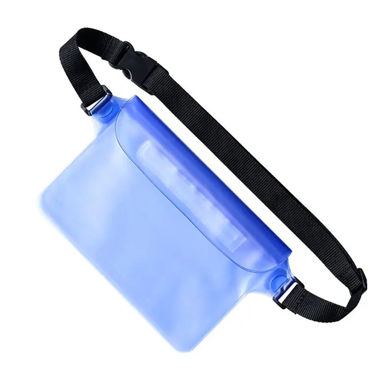 Waterproof Bag Hold ID's Credit Cards Keys Cell Phone Underwater Pouch Waist Pack Fanny Swimming Beach Dry Pouch Case Oasis Select G