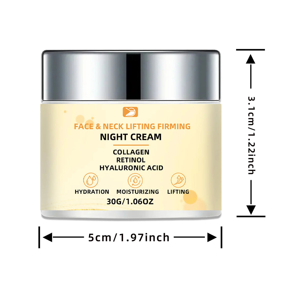 Ottilavie Firming Night Cream for Face & Neck | Non-Greasy Firming Night Cream Oasis Select 30g