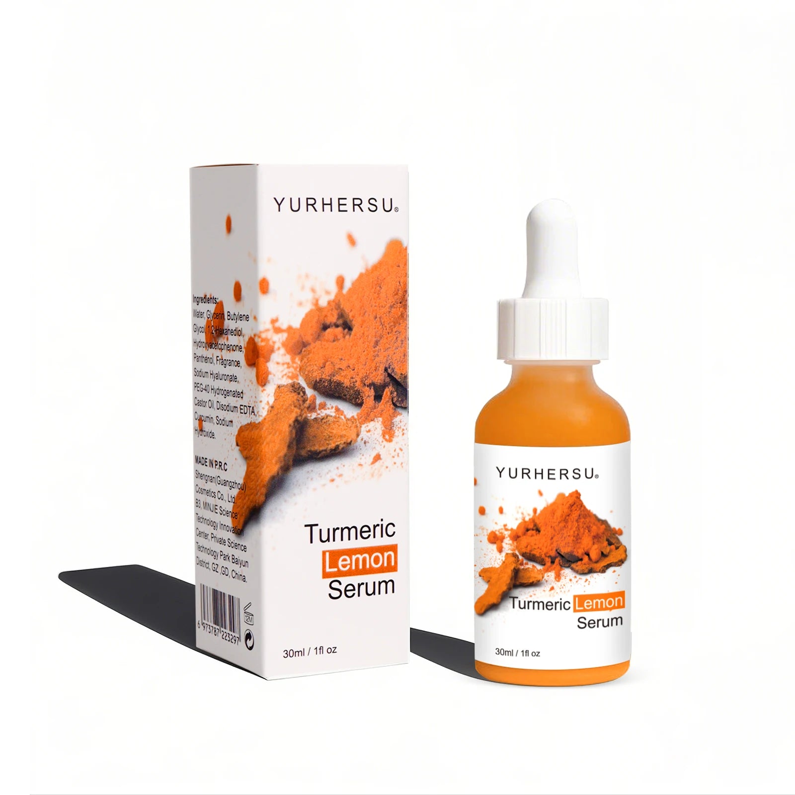 Turmeric & Lemon Extract Face Serum – Antioxidant Glow 30ml