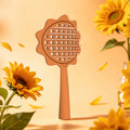 Sunflower Hollow Hair Brush Detangling Comb Scalp Massager Detangling Dry And Wet Use Design Salon Hairdressing Styling Tools Oasis Select M24-x-orange-04