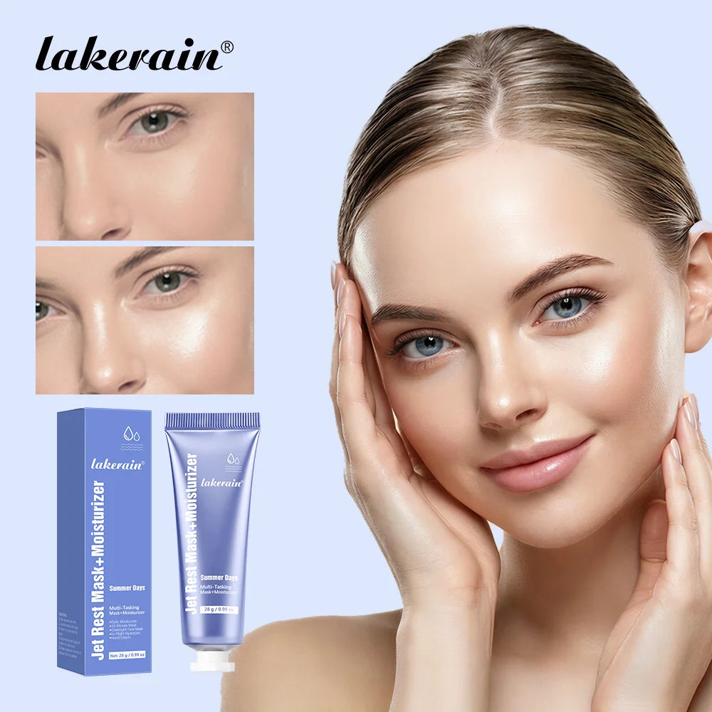 2 IN 1 Moisturizer & Mask Nourishing Revitalizing Facial Daily Moisturizer Overnight Face Mask Deep Hydration Skin Care Products Oasis Select