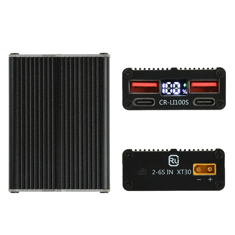 2-7S 100W Fast Charging Module Universal Mobile Power Motherboard Supports Lithium/LiFePO4 Batteries Dual USB Dual Type C Oasis Select Type C