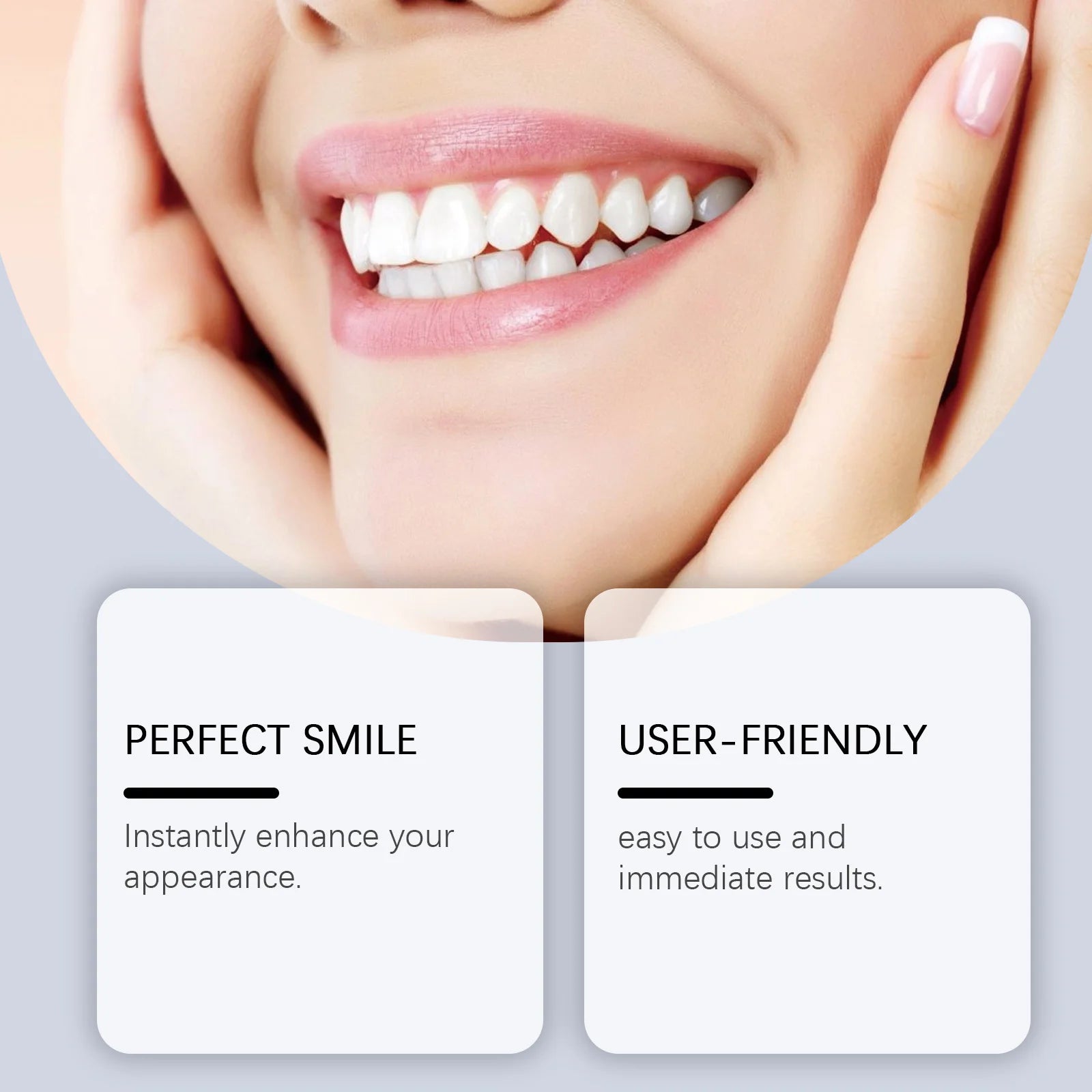 1pcs Silicone Denture Set Temporary Dentures Fit Mouth Cavity Perfect Smile Comfortable Fake Tooth Tool Simulation Teeth Braces Oasis Select
