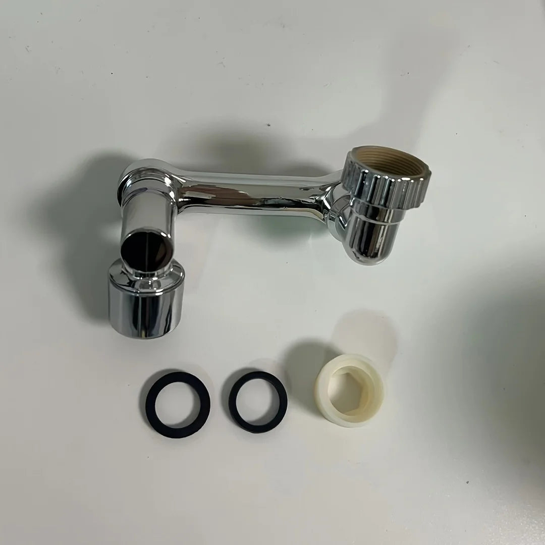 360° Rotating Faucet Extender - Multi-Functional, Foldable & Portable Spray Head for Bathroom & Kitchen Sinks Oasis Select