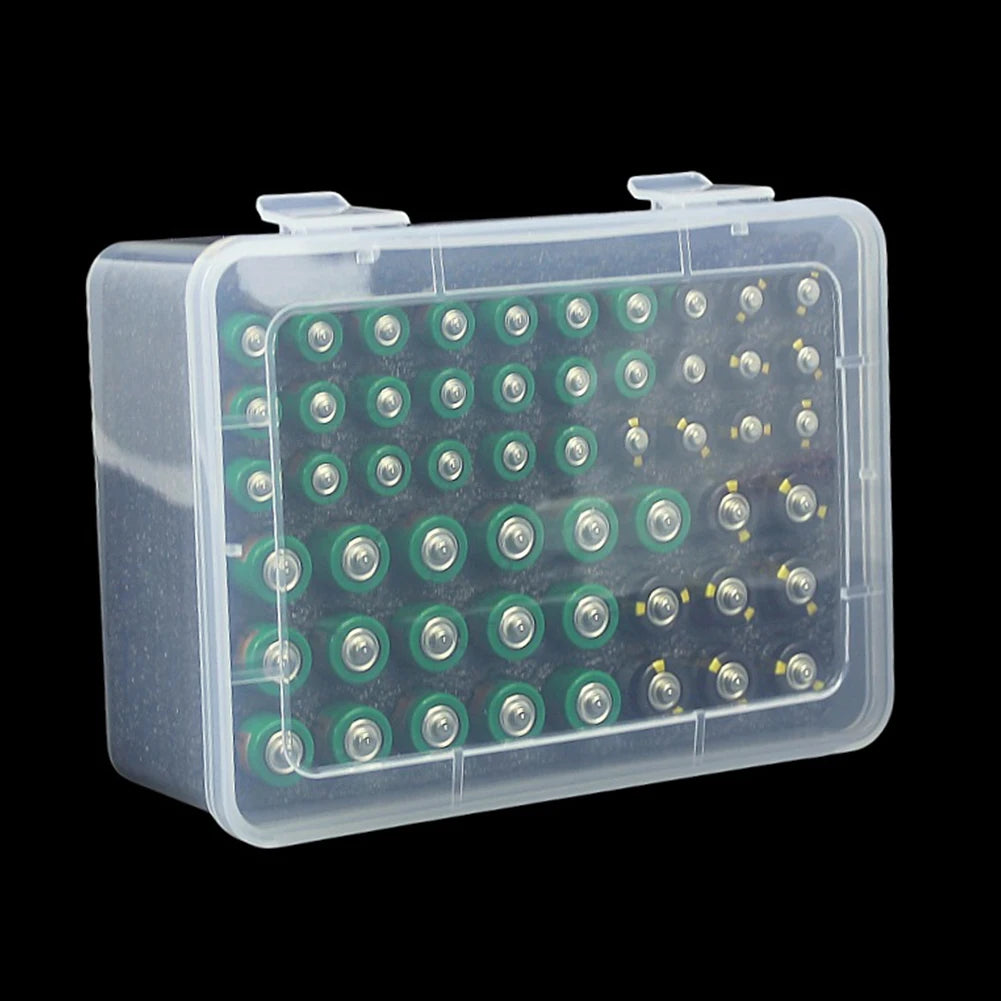 72-Slot AA/AAA Battery Storage Case | IP67 Waterproof Organizer